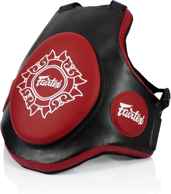 Fairtex Body Shield Black Red Adjustable Pad-1