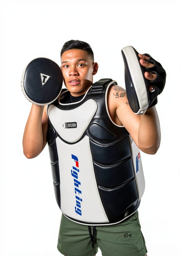 Body Protector Fighting Sports Leather Boxing Gear-1