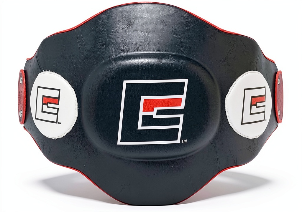 Combat Corner Elite Leather Body Protector being worn during a sparring session