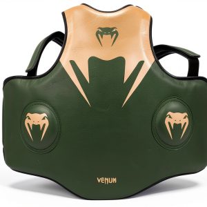Venum Leather Boxing Body Protector Khaki Gold-0