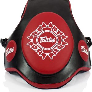 Fairtex Body Shield Black Red Adjustable Pad-0