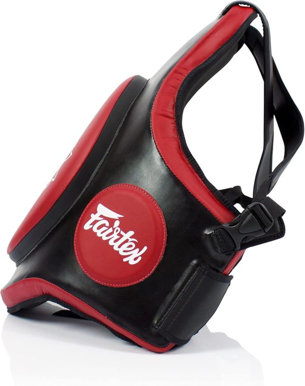 Fairtex Body Shield Black Red Adjustable Pad-2