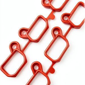 SSNNUU Intake Manifold Gasket Silicone Red for BMW-0