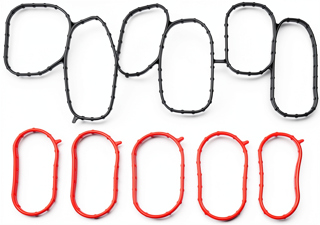 DriveFix intake manifold gasket being installed on a Hyundai engine